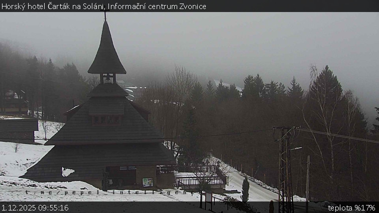 Horský hotel Čarták na Soláni - Informační centrum Zvonice - 1.12.2025 v 09:55
