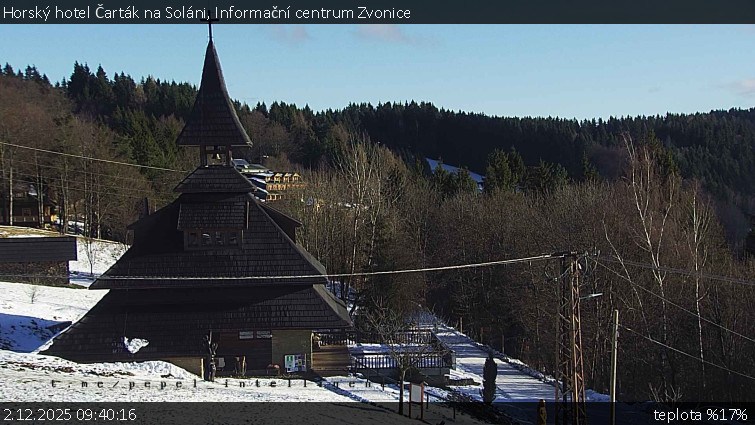 Horský hotel Čarták na Soláni - Informační centrum Zvonice - 2.12.2025 v 09:40