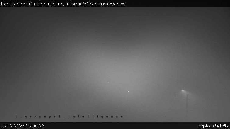 Horský hotel Čarták na Soláni - Informační centrum Zvonice - 13.12.2025 v 18:00