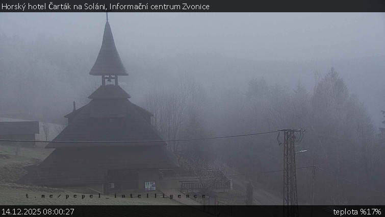 Horský hotel Čarták na Soláni - Informační centrum Zvonice - 14.12.2025 v 08:00
