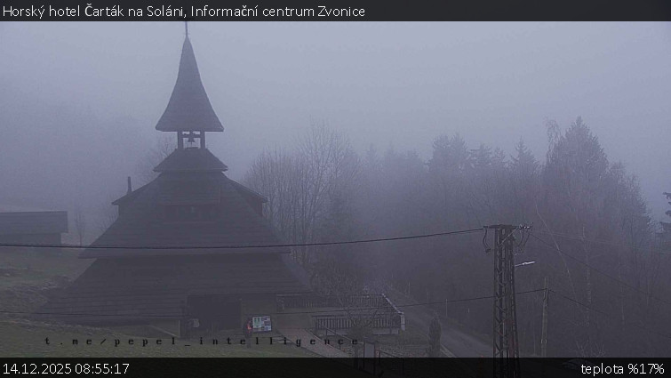 Horský hotel Čarták na Soláni - Informační centrum Zvonice - 14.12.2025 v 08:55