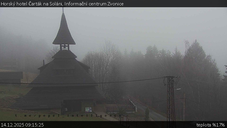 Horský hotel Čarták na Soláni - Informační centrum Zvonice - 14.12.2025 v 09:15