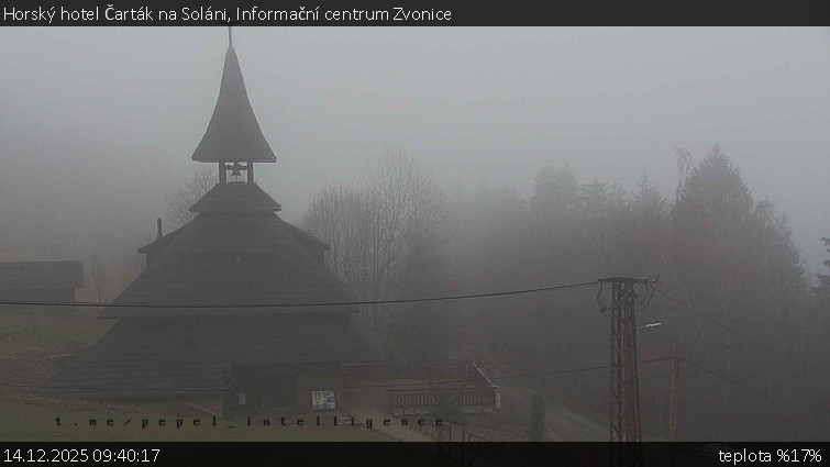 Horský hotel Čarták na Soláni - Informační centrum Zvonice - 14.12.2025 v 09:40