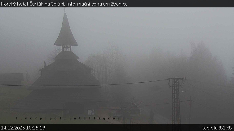 Horský hotel Čarták na Soláni - Informační centrum Zvonice - 14.12.2025 v 10:25