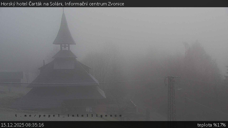 Horský hotel Čarták na Soláni - Informační centrum Zvonice - 15.12.2025 v 08:35