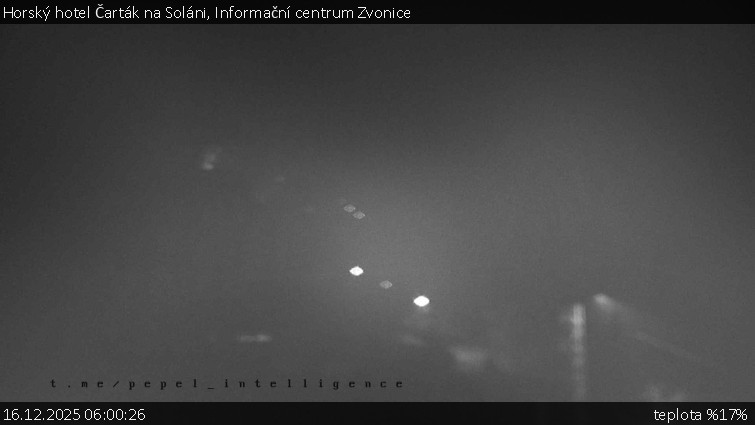 Horský hotel Čarták na Soláni - Informační centrum Zvonice - 16.12.2025 v 06:00