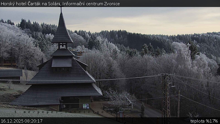 Horský hotel Čarták na Soláni - Informační centrum Zvonice - 16.12.2025 v 08:20