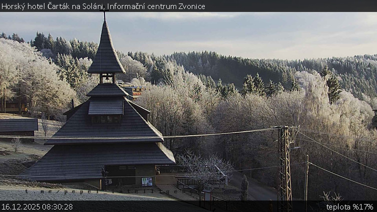 Horský hotel Čarták na Soláni - Informační centrum Zvonice - 16.12.2025 v 08:30