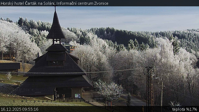 Horský hotel Čarták na Soláni - Informační centrum Zvonice - 16.12.2025 v 09:55