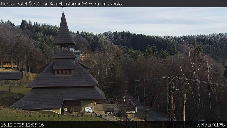 Horský hotel Čarták na Soláni - Informační centrum Zvonice - 16.12.2025 v 12:05