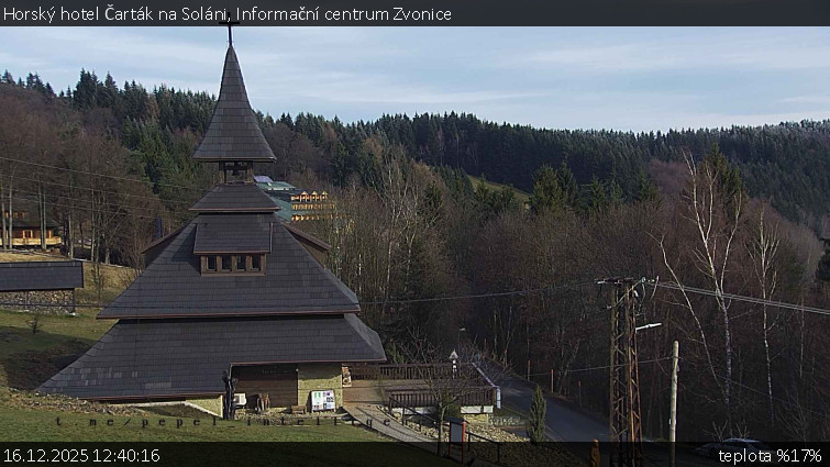 Horský hotel Čarták na Soláni - Informační centrum Zvonice - 16.12.2025 v 12:40