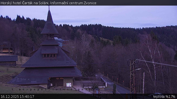 Horský hotel Čarták na Soláni - Informační centrum Zvonice - 16.12.2025 v 15:40