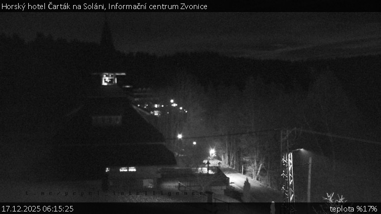 Horský hotel Čarták na Soláni - Informační centrum Zvonice - 17.12.2025 v 06:15