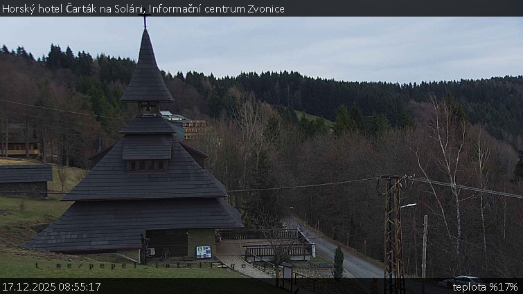 Horský hotel Čarták na Soláni - Informační centrum Zvonice - 17.12.2025 v 08:55