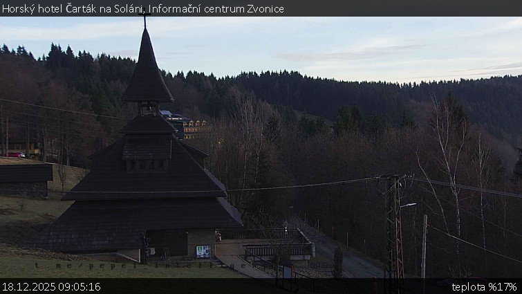 Horský hotel Čarták na Soláni - Informační centrum Zvonice - 18.12.2025 v 09:05