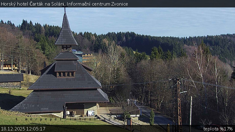 Horský hotel Čarták na Soláni - Informační centrum Zvonice - 18.12.2025 v 12:05