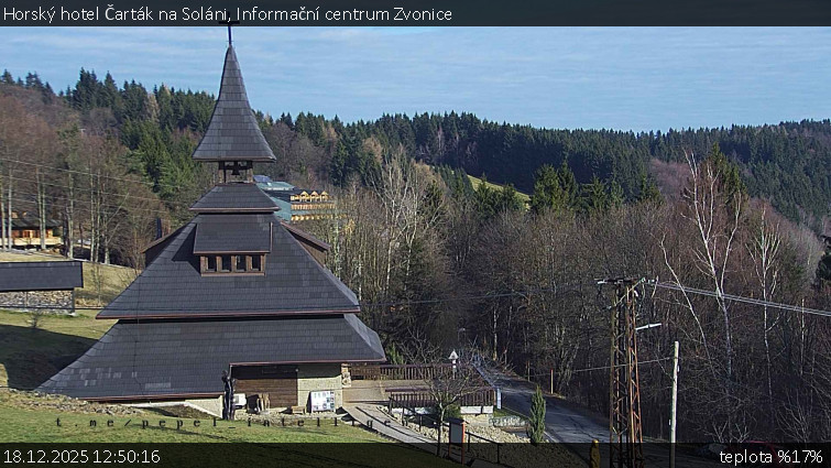 Horský hotel Čarták na Soláni - Informační centrum Zvonice - 18.12.2025 v 12:50