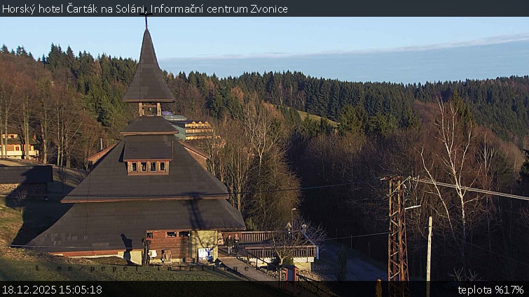 Horský hotel Čarták na Soláni - Informační centrum Zvonice - 18.12.2025 v 15:05