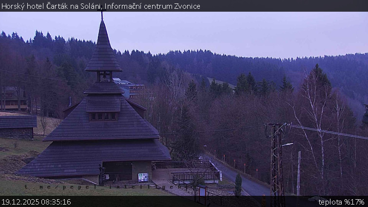 Horský hotel Čarták na Soláni - Informační centrum Zvonice - 19.12.2025 v 08:35