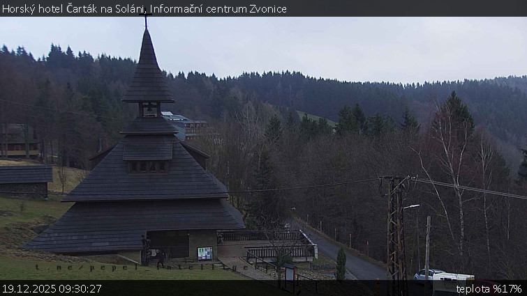 Horský hotel Čarták na Soláni - Informační centrum Zvonice - 19.12.2025 v 09:30