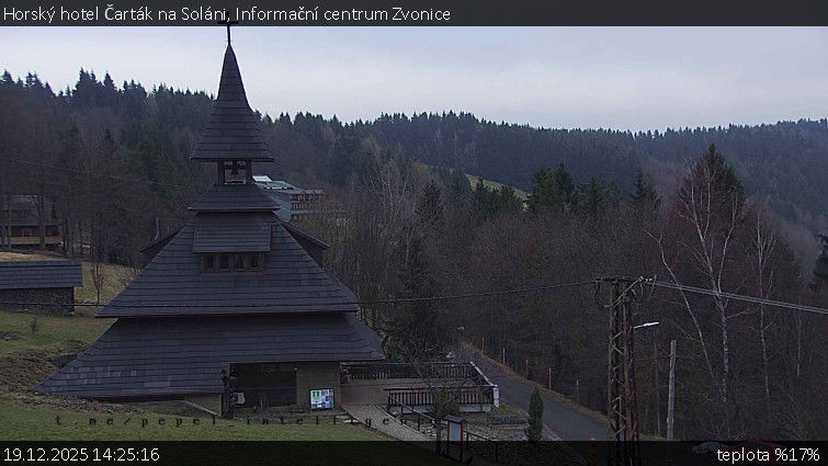 Horský hotel Čarták na Soláni - Informační centrum Zvonice - 19.12.2025 v 14:25