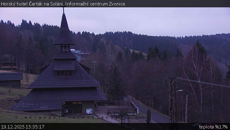 Horský hotel Čarták na Soláni - Informační centrum Zvonice - 19.12.2025 v 15:35