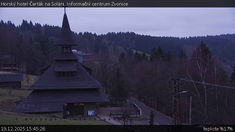 Horský hotel Čarták na Soláni - Informační centrum Zvonice - 19.12.2025 v 15:45