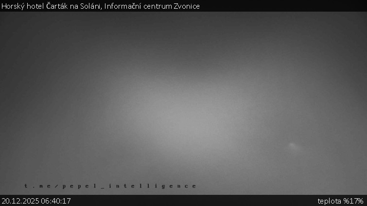 Horský hotel Čarták na Soláni - Informační centrum Zvonice - 20.12.2025 v 06:40