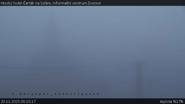 Horský hotel Čarták na Soláni - Informační centrum Zvonice - 20.12.2025 v 08:10