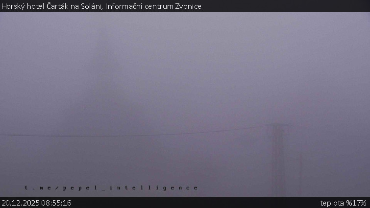 Horský hotel Čarták na Soláni - Informační centrum Zvonice - 20.12.2025 v 08:55