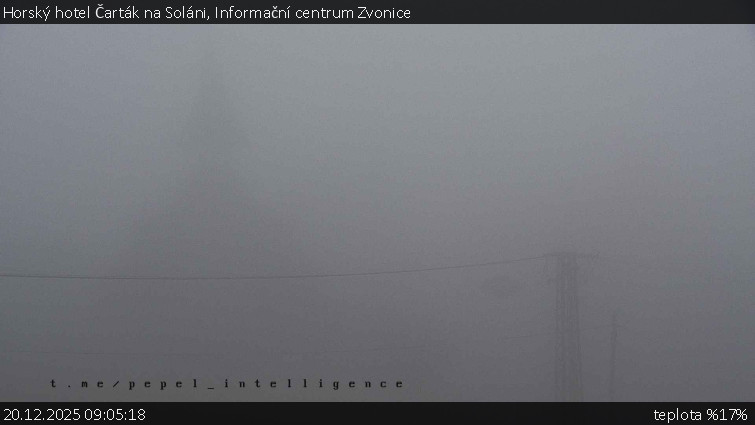 Horský hotel Čarták na Soláni - Informační centrum Zvonice - 20.12.2025 v 09:05