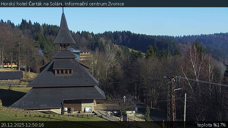 Horský hotel Čarták na Soláni - Informační centrum Zvonice - 20.12.2025 v 12:50