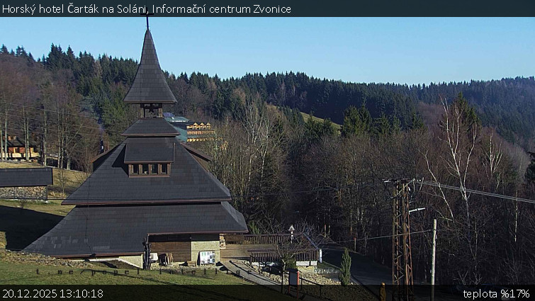 Horský hotel Čarták na Soláni - Informační centrum Zvonice - 20.12.2025 v 13:10