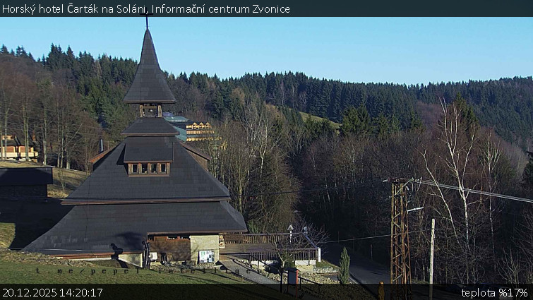 Horský hotel Čarták na Soláni - Informační centrum Zvonice - 20.12.2025 v 14:20