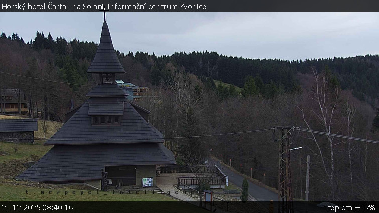 Horský hotel Čarták na Soláni - Informační centrum Zvonice - 21.12.2025 v 08:40
