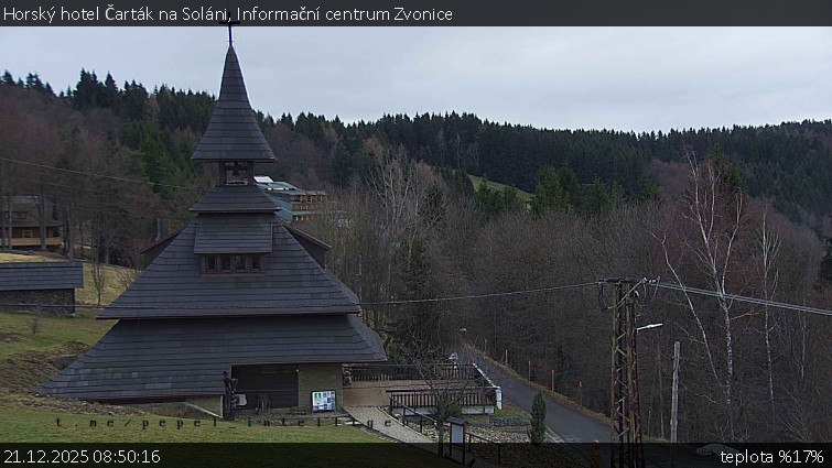 Horský hotel Čarták na Soláni - Informační centrum Zvonice - 21.12.2025 v 08:50