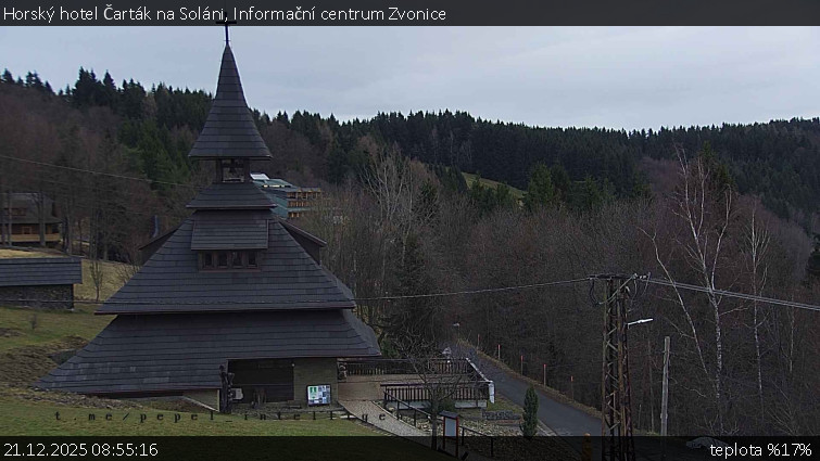 Horský hotel Čarták na Soláni - Informační centrum Zvonice - 21.12.2025 v 08:55