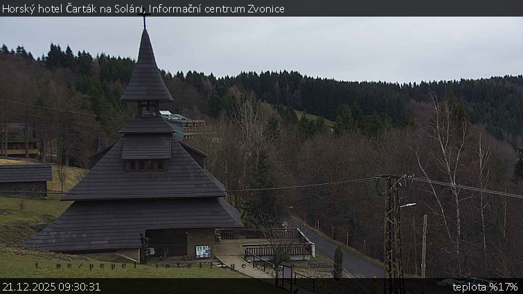 Horský hotel Čarták na Soláni - Informační centrum Zvonice - 21.12.2025 v 09:30
