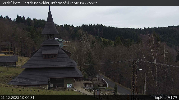 Horský hotel Čarták na Soláni - Informační centrum Zvonice - 21.12.2025 v 10:00