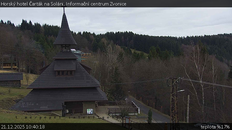 Horský hotel Čarták na Soláni - Informační centrum Zvonice - 21.12.2025 v 10:40