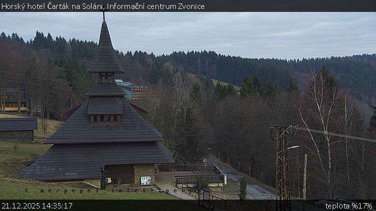 Horský hotel Čarták na Soláni - Informační centrum Zvonice - 21.12.2025 v 14:35