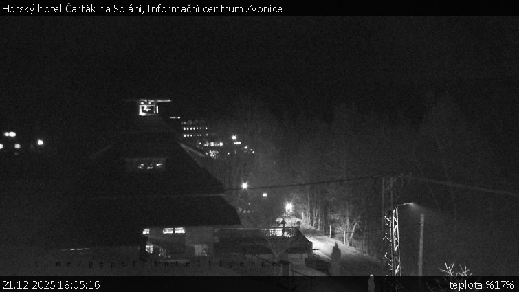Horský hotel Čarták na Soláni - Informační centrum Zvonice - 21.12.2025 v 18:05