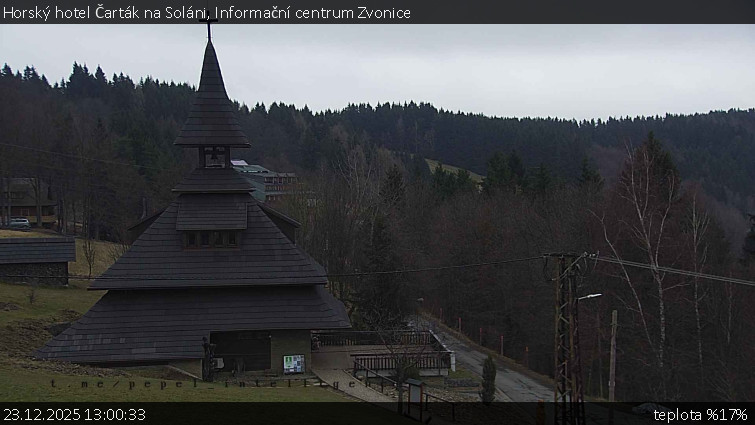Horský hotel Čarták na Soláni - Informační centrum Zvonice - 23.12.2025 v 13:00