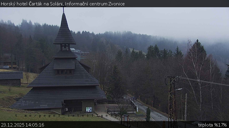 Horský hotel Čarták na Soláni - Informační centrum Zvonice - 23.12.2025 v 14:05