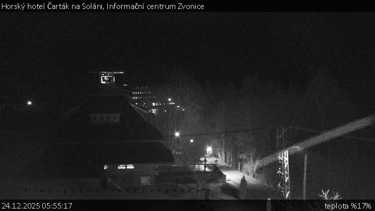 Horský hotel Čarták na Soláni - Informační centrum Zvonice - 24.12.2025 v 05:55