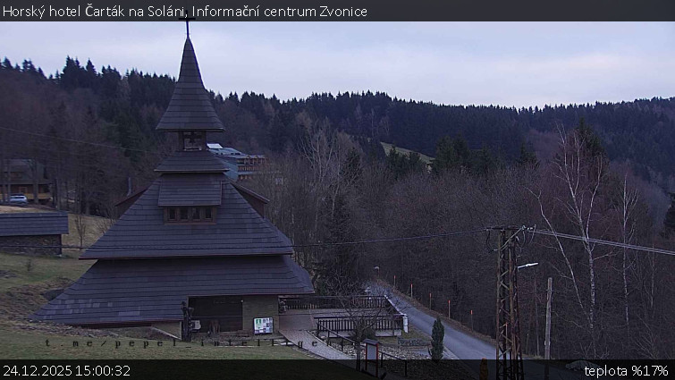 Horský hotel Čarták na Soláni - Informační centrum Zvonice - 24.12.2025 v 15:00