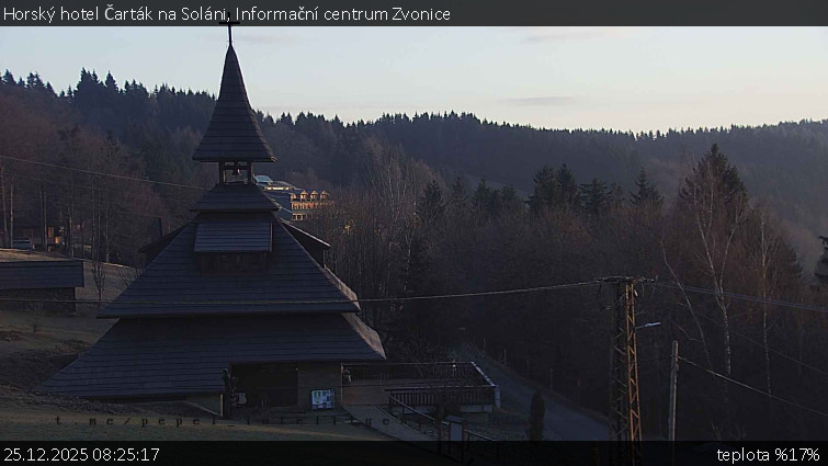 Horský hotel Čarták na Soláni - Informační centrum Zvonice - 25.12.2025 v 08:25