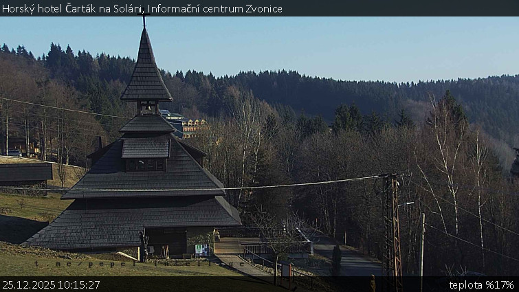 Horský hotel Čarták na Soláni - Informační centrum Zvonice - 25.12.2025 v 10:15