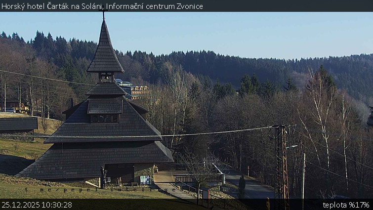 Horský hotel Čarták na Soláni - Informační centrum Zvonice - 25.12.2025 v 10:30