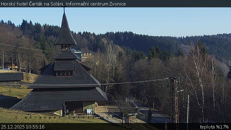 Horský hotel Čarták na Soláni - Informační centrum Zvonice - 25.12.2025 v 10:55